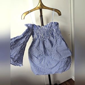 Zara Off shoulder dress